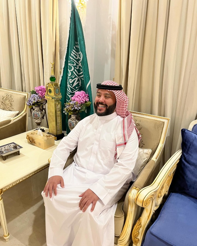 Prince Adam Al-Otaibi in Official Royal Saudi Attire